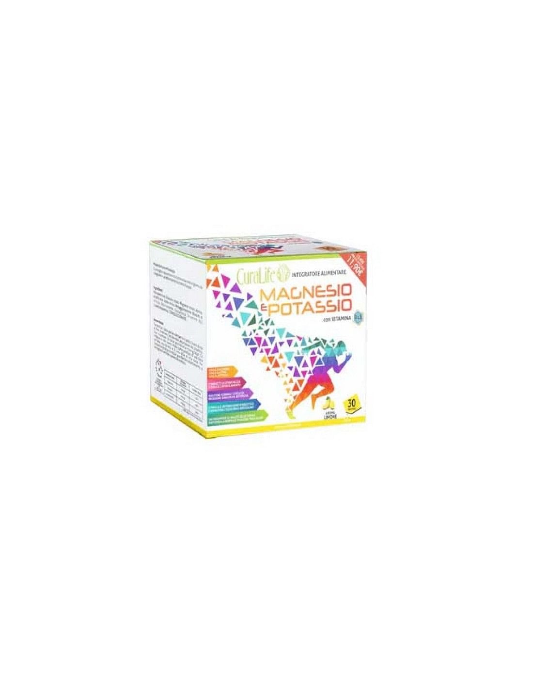 Curalife Magnesio Potassio Limone 30 Bustine