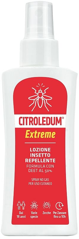 Citroledum Lozione Spray Extreme Deet 50% 100 Ml