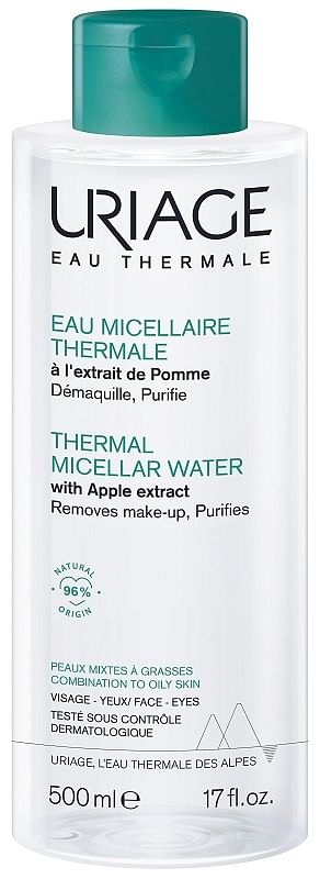 Uriage Eau Micellaire Thermale Pelli Miste Grasse Flacone 500 Ml