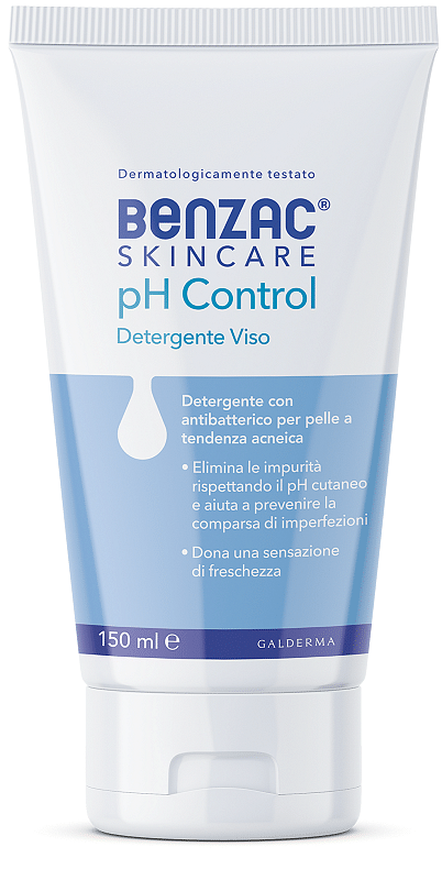 Benzac Skincare Ph Control Detergente Viso 150 Ml