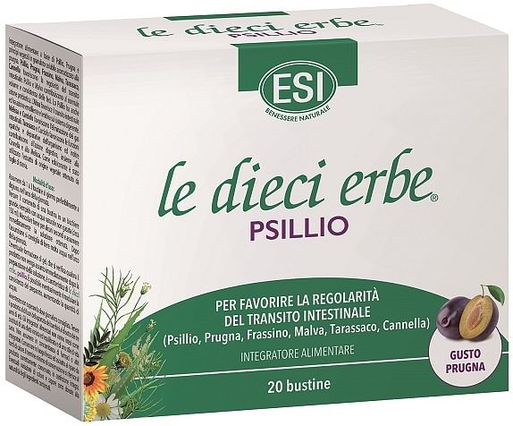 Esi Le Dieci Erbe Psillio 20 Bustine 5,6 G