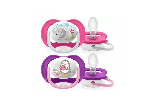 Avent Succhietto Ultra Air Collection 0 6 Mesi Mixed Collezione Animali 2 Pezzi