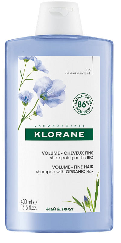 Klorane Shampoo Volume Fine Hair Con Lino 400 Ml