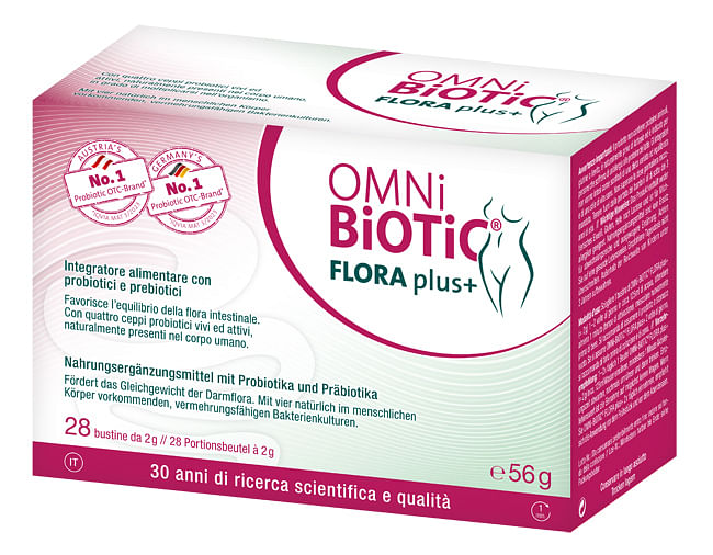 Omni Biotic Flora Plus+ 28 Bustine Da 2 G