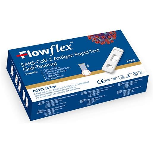 Test Antigenico Rapido Covid 19 Flowflex Autodiagnostico Determinazione Qualitativa Antigeni Sars Cov 2 In Tamponi Nasali Mediante Immunocromatografia