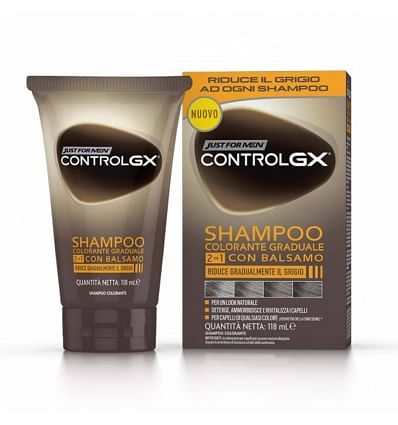 Just For Men Control Gx Shampoo Colorante Graduale 2 In 1 Con Balsamo 150 Ml
