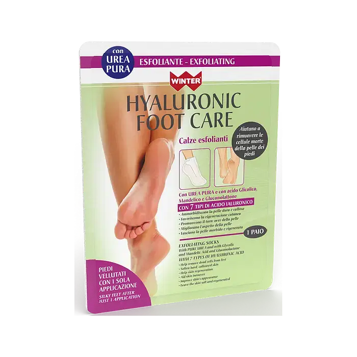 Winter Hyaluronic Foot Care Calze Esfolianti 2 X 20 G