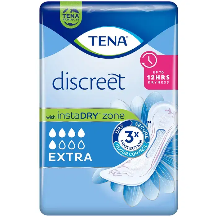 Assorbente Incontinenza Leggera Tena Discreet Extra 10 Pezzi