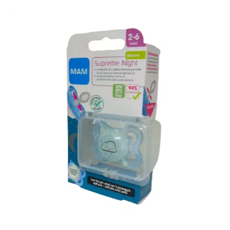 Mam Succhietto Supreme 16+ Silicone Single Box Maschio