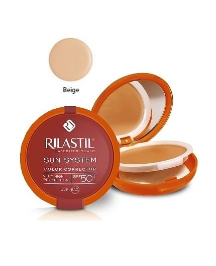 Rilastil Sun Ppt 50+ Compatto Beige Nuova Formula 10 Ml