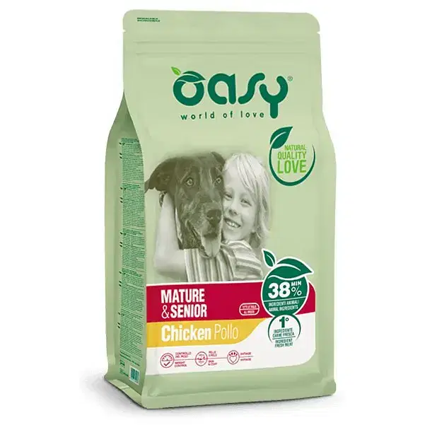 Oasy Dry Dog Mature & Senior 3 Kg New Pack