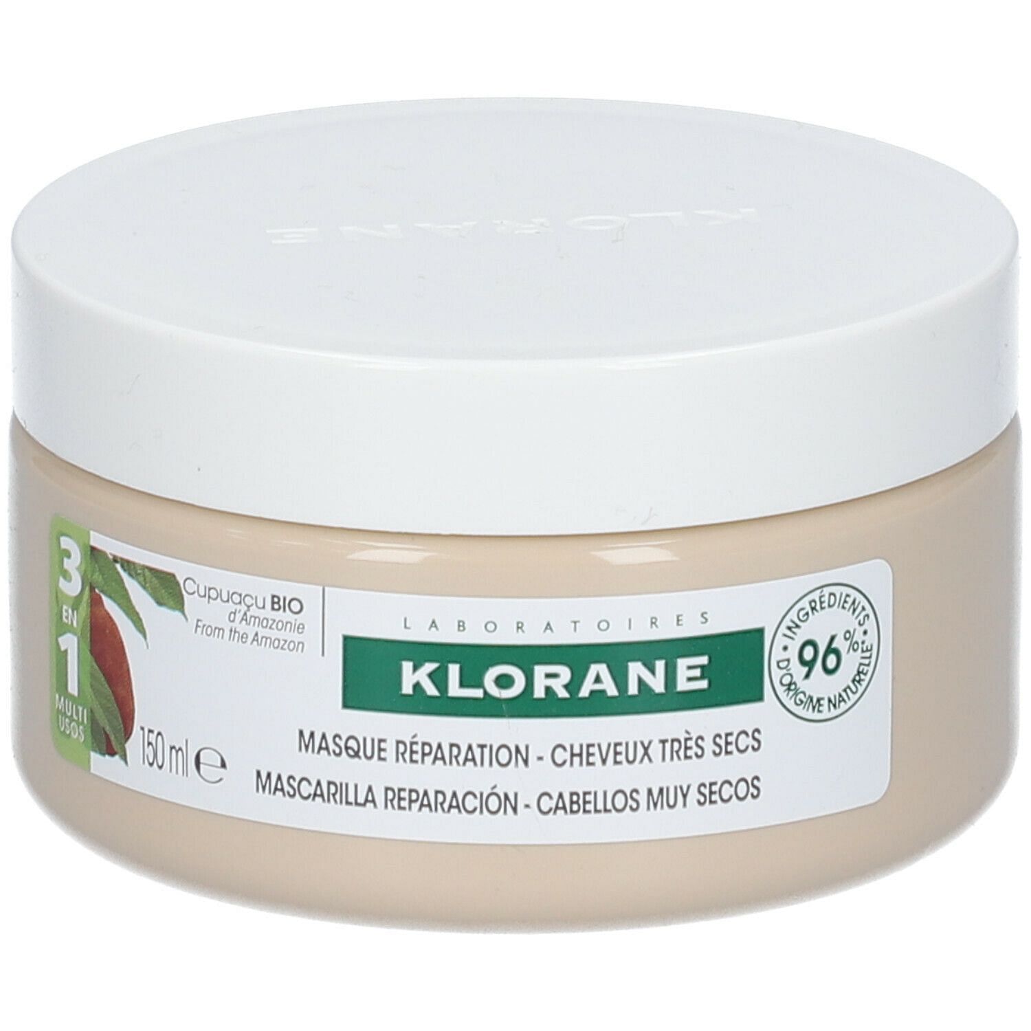 Klorane Maschera Al Burro Di Cupuacu 150 Ml