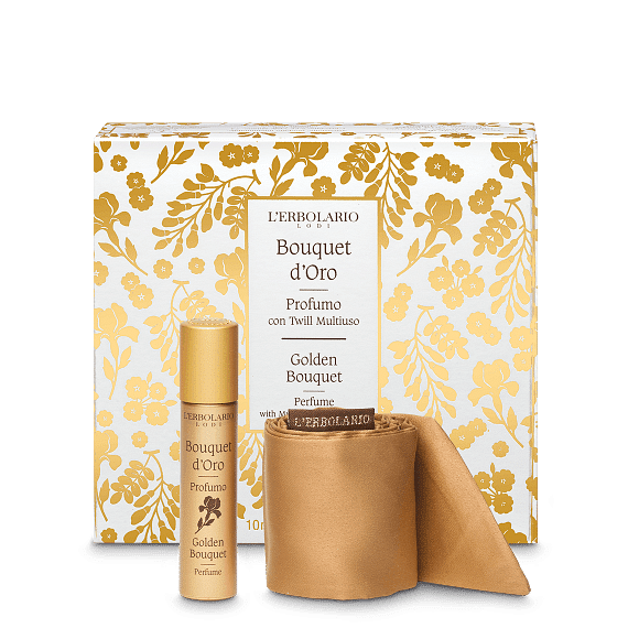 Bouquet D'Oro Profumo Con Twill Multiuso Edizione Limitata 10 Ml