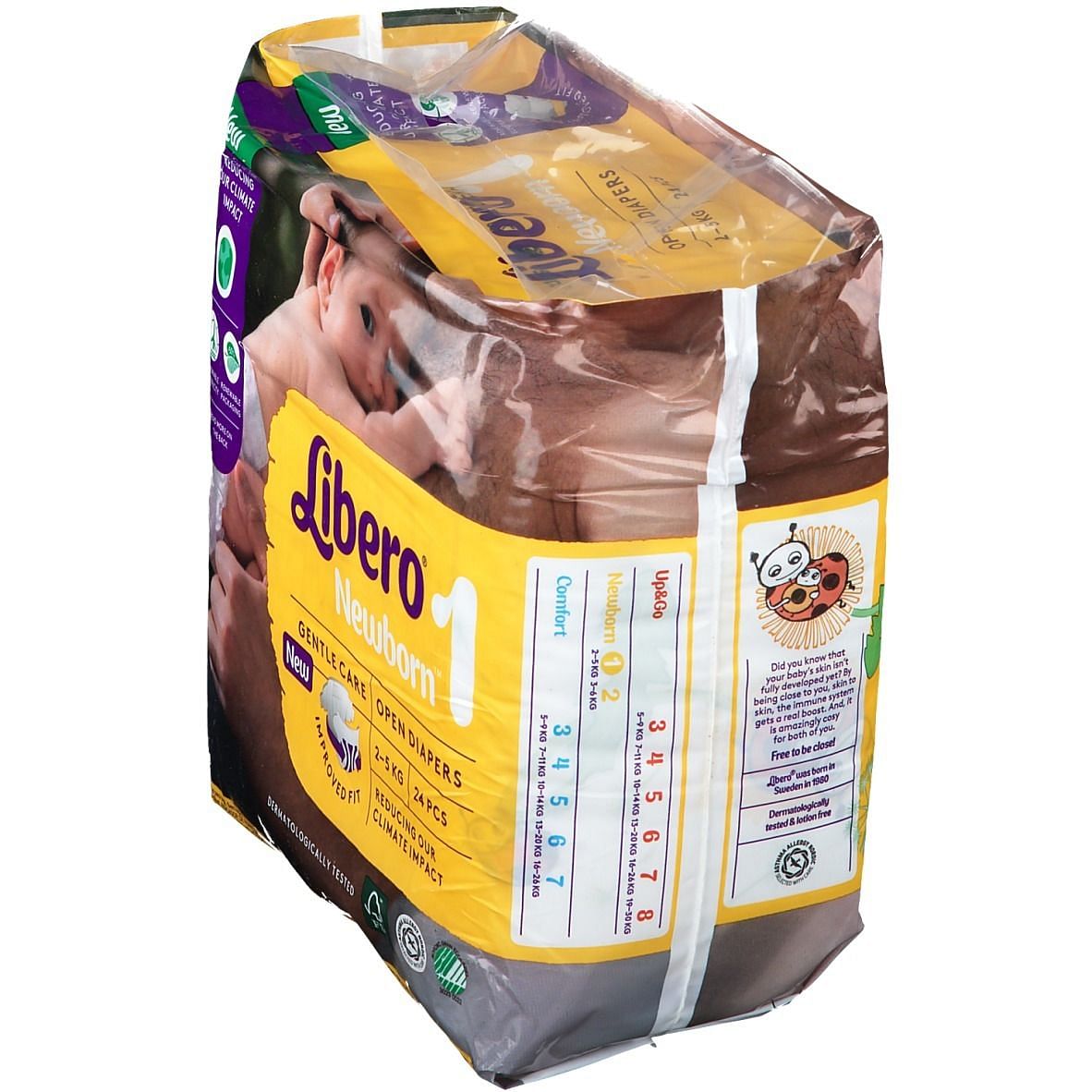 Libero Newborn 1 2 5 Kg 24 Pezzi