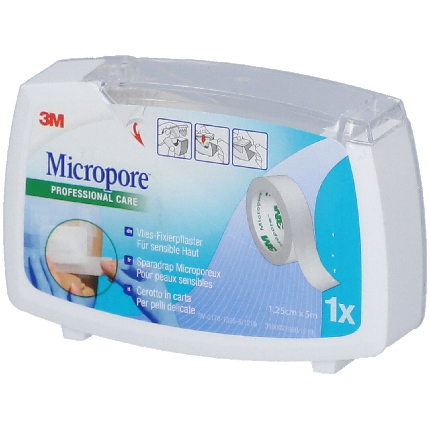Cerotto In Carta Micropore Surgical Tape M5 X1,25 Mm Refill