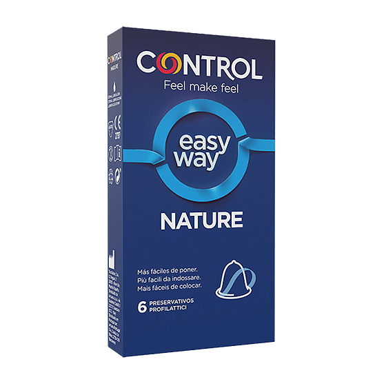 Profilattico Control Easy Way Nature 6 Pezzi