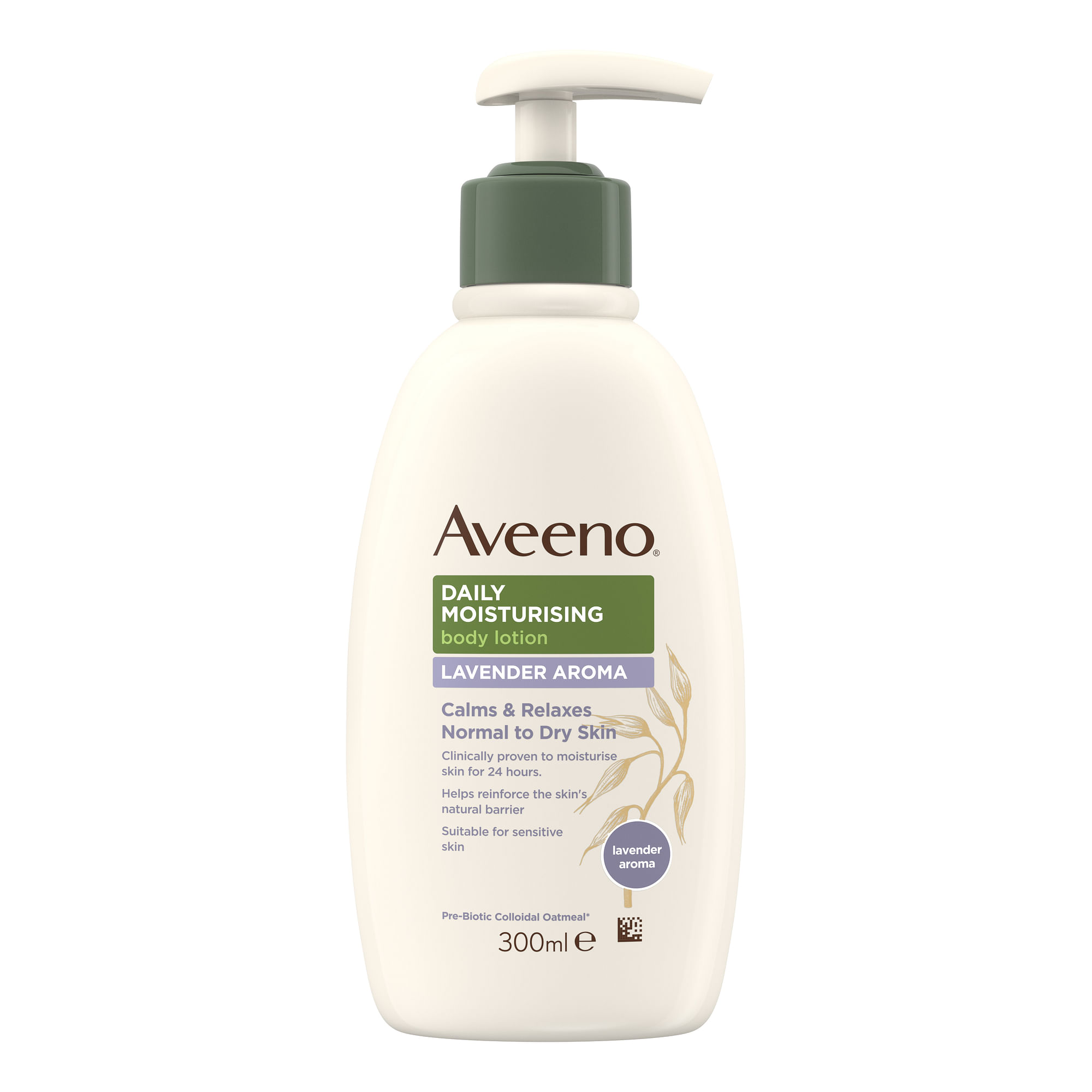 Aveeno Pn Crema Idratante Corpo Lavanda 300 Ml