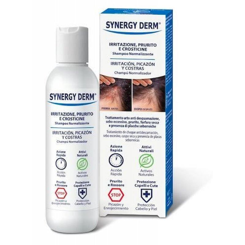 Synergy Derm Shampoo Irritazione Prurito E Crosticine 200 Ml