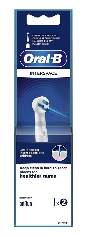 Oralb Interspace Testina Per Spazzolino Elettrico 2 Pezzi