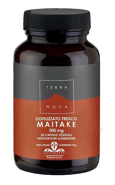 Terranova Maitake 500 Mg Liofilizzato Fresco 50 Capsule