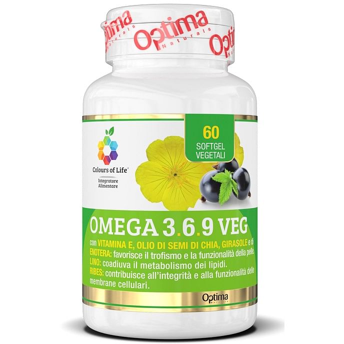 Colours Of Life Omega 3 6 9 Veg 60 Soft Gel
