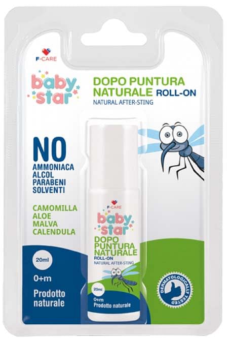 Babystar Nature Penna Dopo Puntura Senza Ammoniaca 20 Ml
