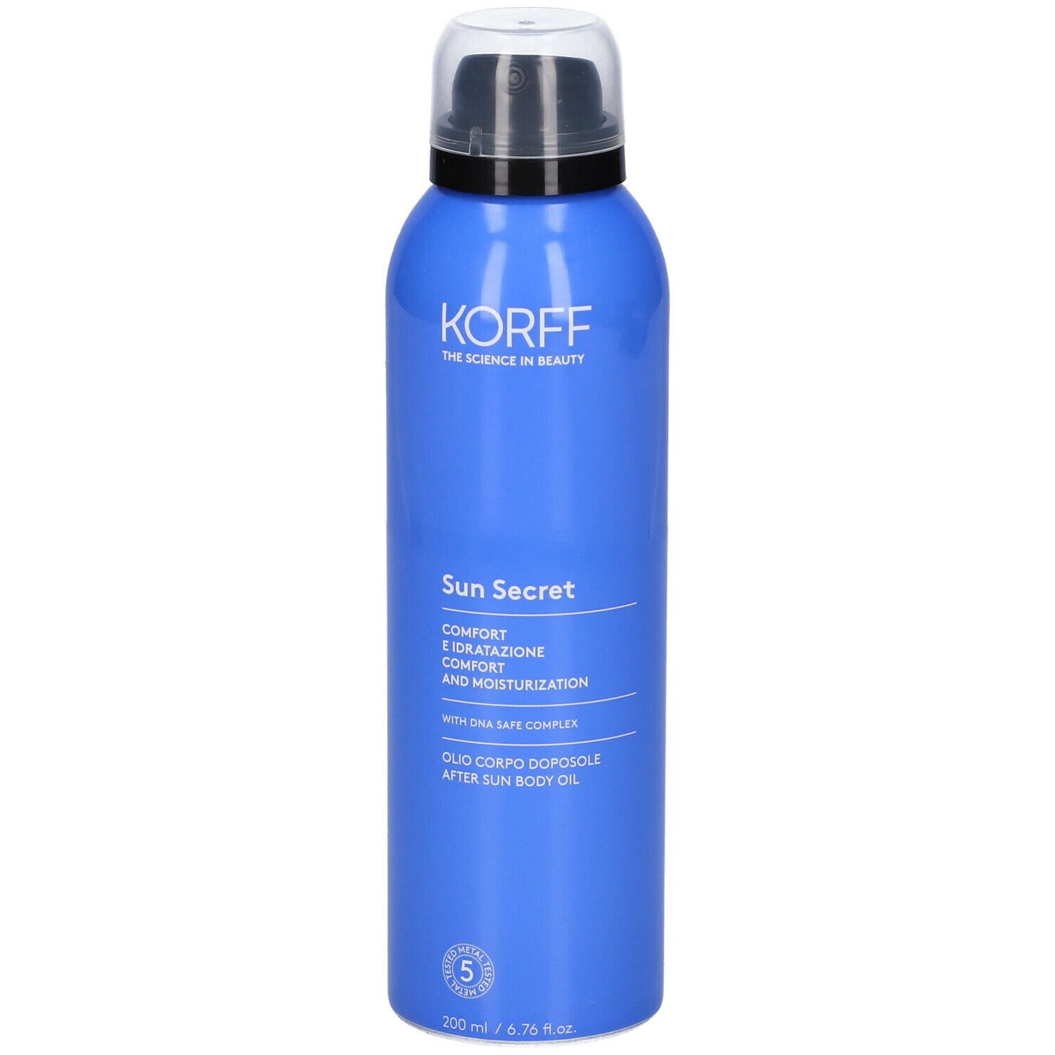 Korff Sun Secret Olio Corpo Doposole 200 Ml