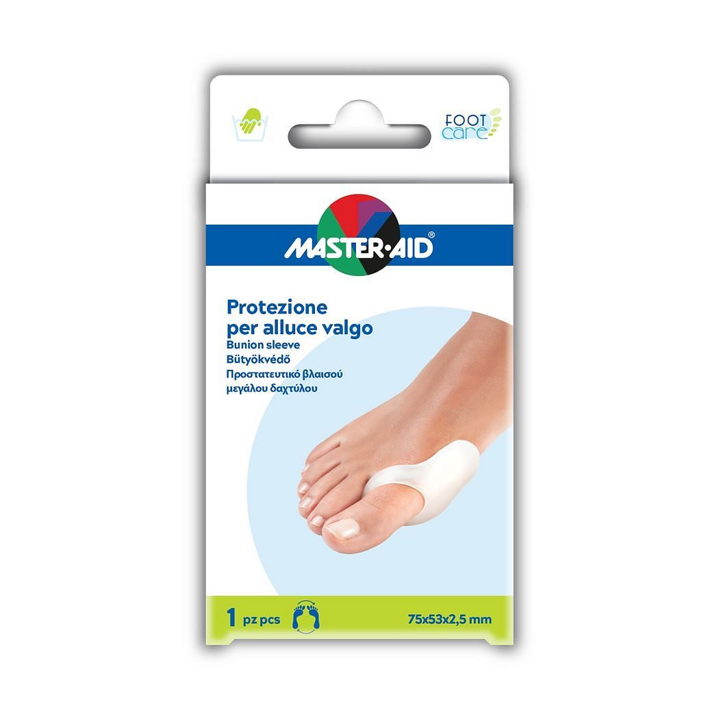 Protezione In Gel Master Aid Footcare Per Alluce Valgo 1 Pezzo D6