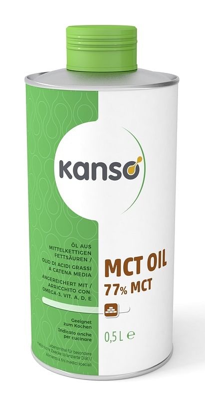 Kanso Mct Oil 77% Olio Di Acidi Grassi 500 Ml