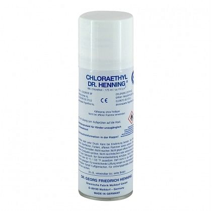 Etile Cloruro Ghiaccio Istantaneo Bomboletta Spray 175 Ml