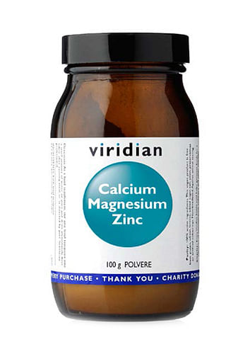 Viridian Calcium Magnesium Zinc 100 G Polvere Viridian Calcio Magnesio Zinco