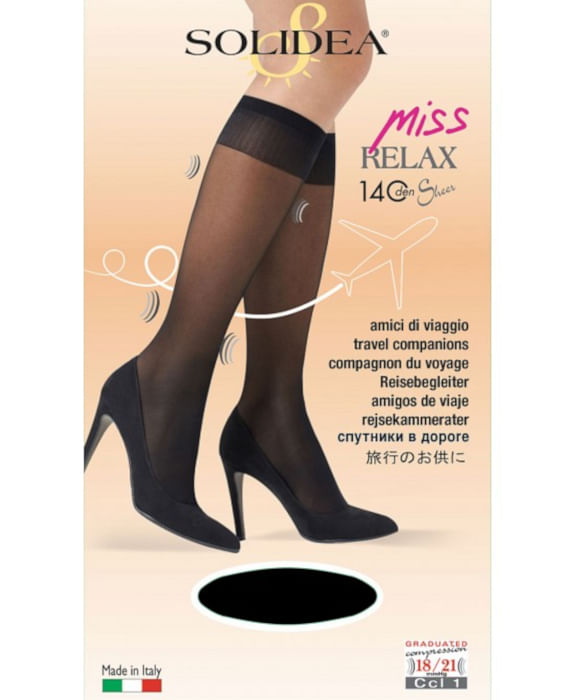 Miss Relax 140 Sheer Gambaletto Glace 3 L 1 Paio