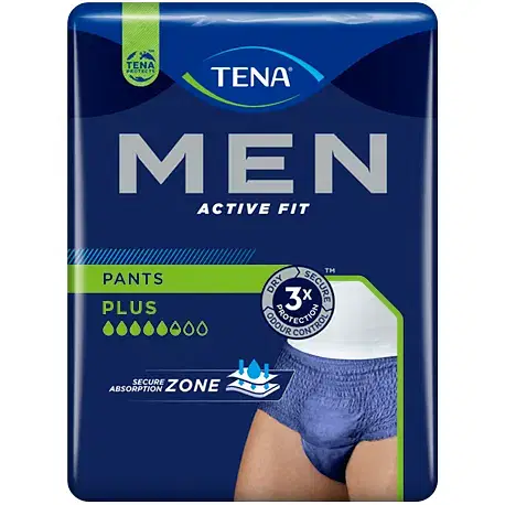 Pull Up Uomo Tena Men Pants Active Fit L 8 Pezzi