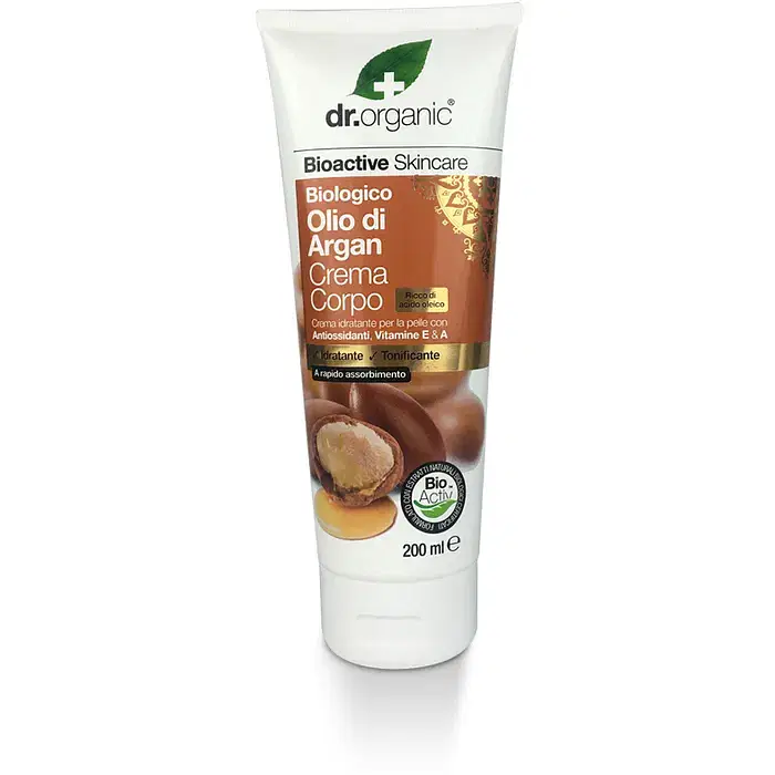 Dr Organic Argan Skin Lotion Crema Corpo 200 G