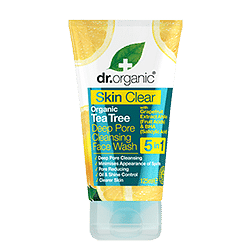 Dr Organic Skinclear Facewash Detergente Viso 125 Ml