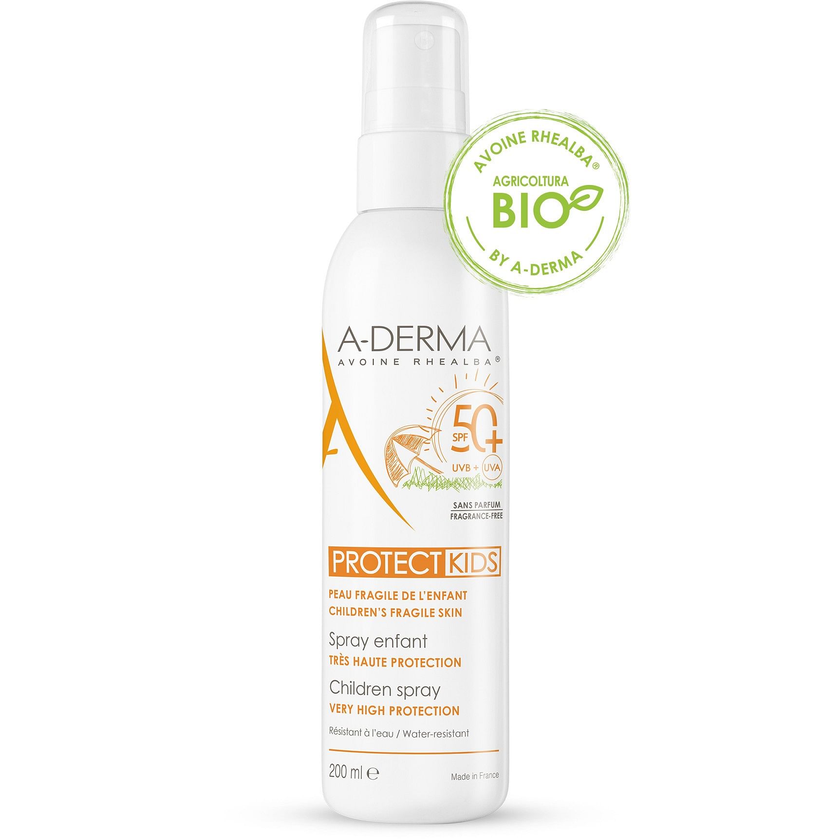 Aderma A D Protect Kids Spray Bambino 50+ 200 Ml