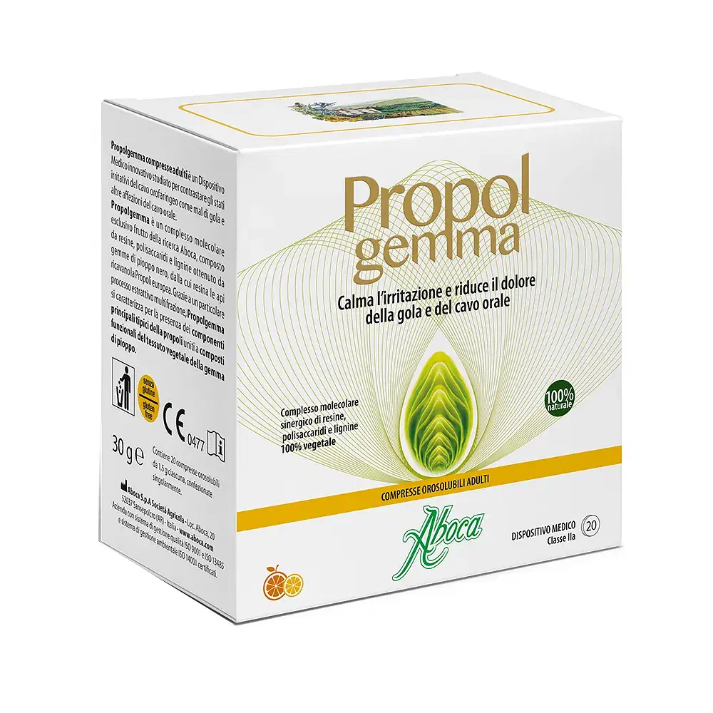 Propolgemma 20 Compresse Orosolubili Adulti 1,50 G