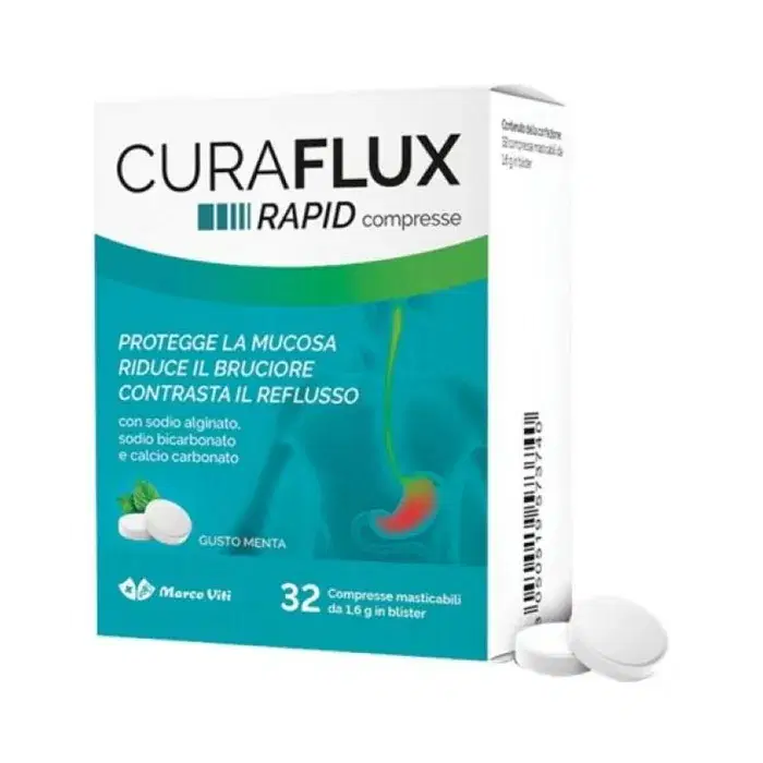 Curaflux Rapid 32 Compresse Masticabili