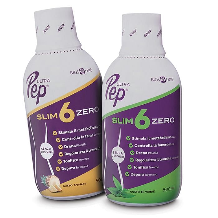 Ultra Pep Slim 6 Zero Ananas 500 Ml Biosline