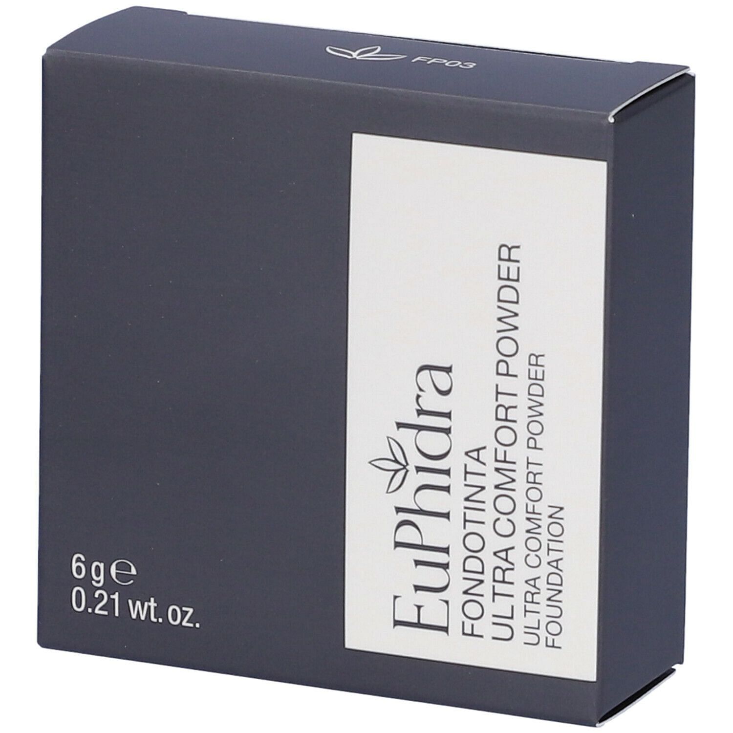 Euphidra Fondotinta Ultra Comfort Powder Fp03 6 G