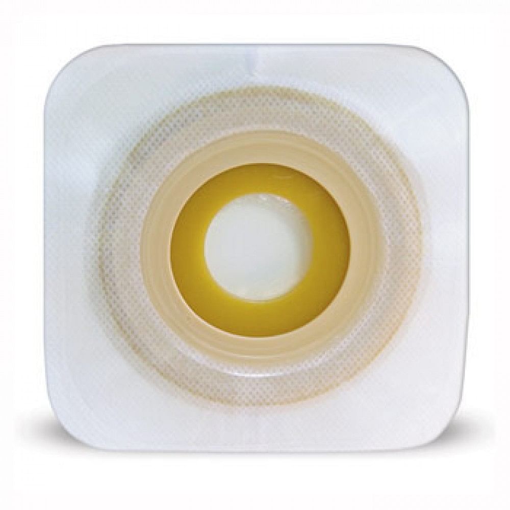 Placca Piana Modellabile Per Stomia Due Pezzi 22 33 Mm Flangia 48 Mm Con Adesivo Idrocolloidale 5 Pezzi