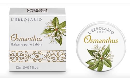 Osmanthus Balsamo Labbra Sacchetto In Raso Edizione Limitata 13 Ml