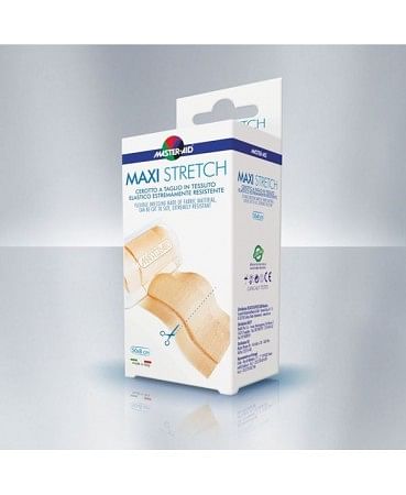 Master Aid Stretch Cerotto A Taglio In Tessuto Elastico Resistente 50 X 6 Cm