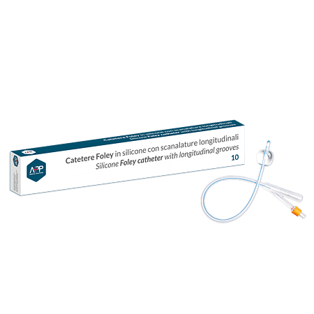 Codisan Sonda Foley In Silicone Ch18 2 Vie Scanalato 1 Pezzo