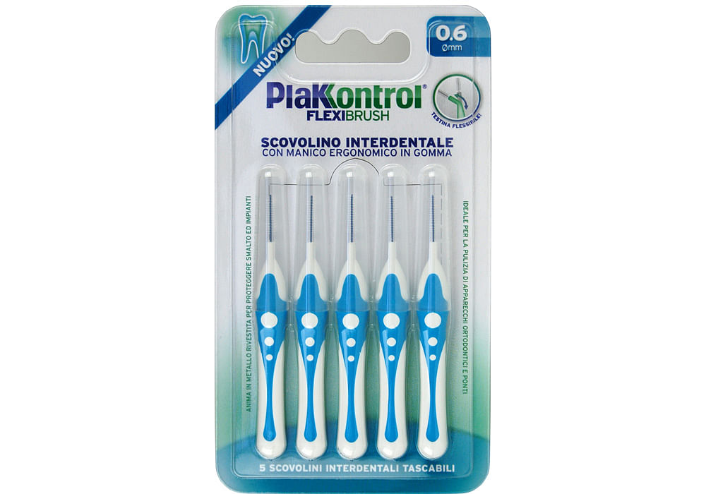 Plakkontrol Scovolino Interdentale Flexi Brush06 Blister 5 Pezzi