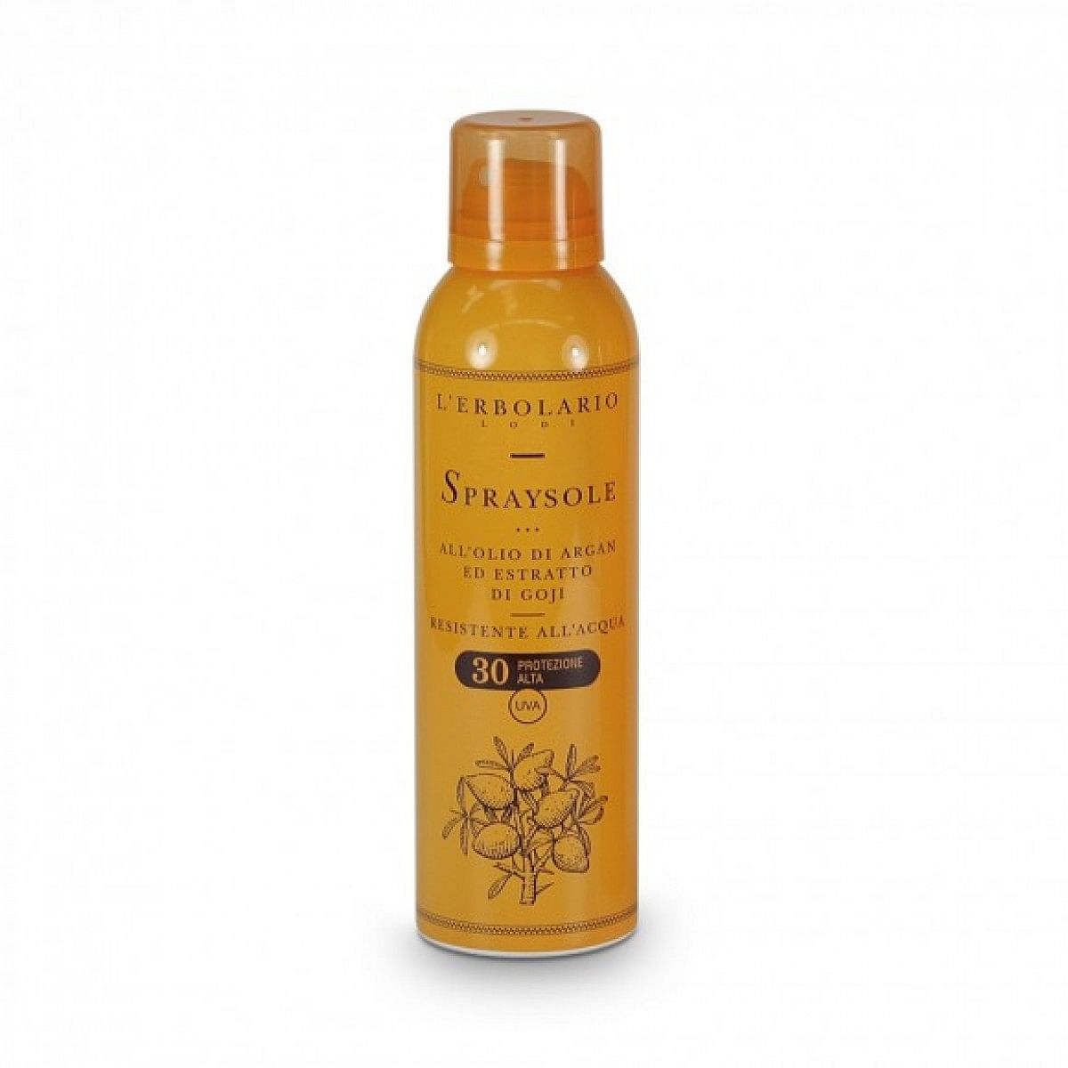 Spraysole Olio Di Argan Ed Estratto Di Goji Spf30 150 Ml
