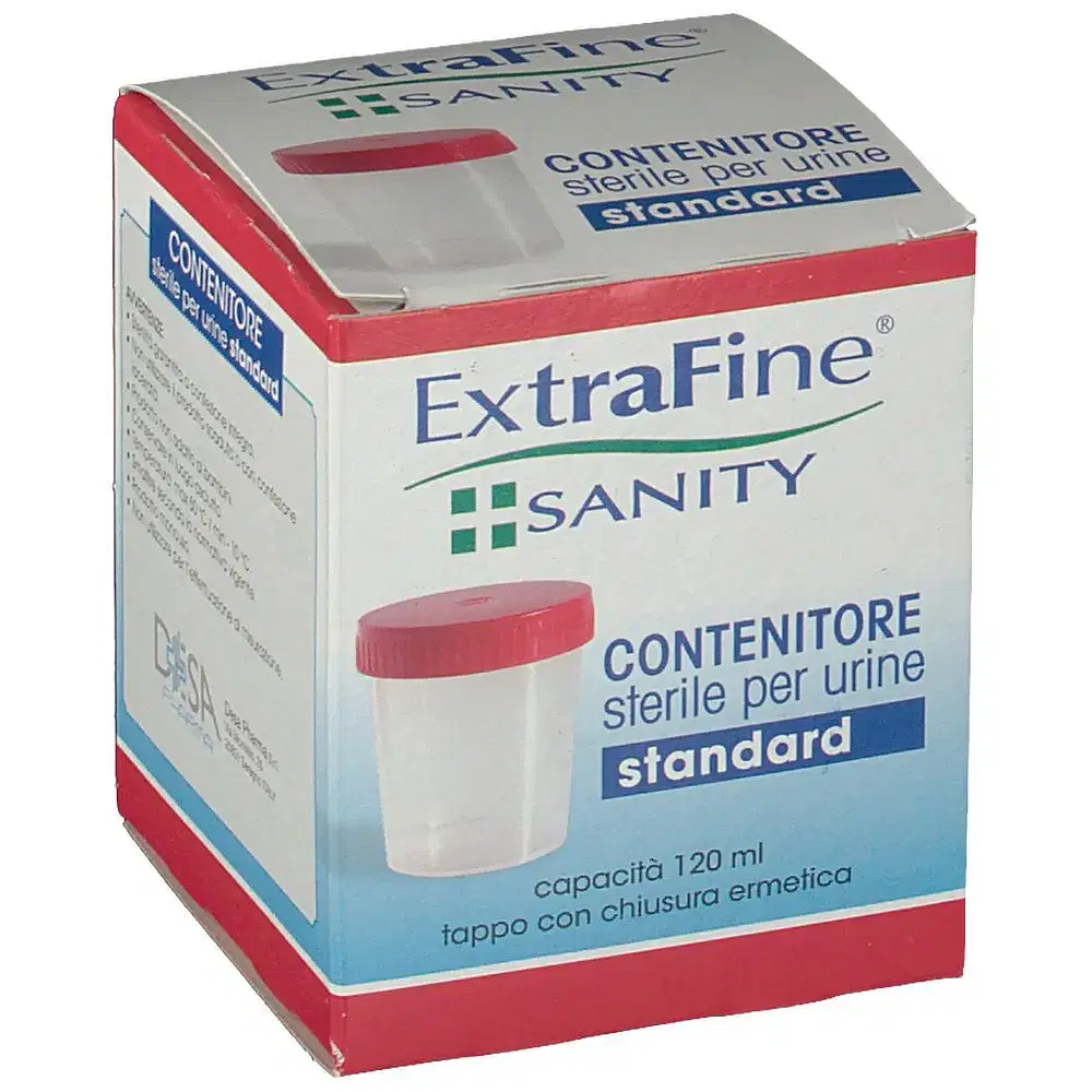 Contenitore Per Urine Extrafine Sanity 120 Ml Standard 1 Pezzo