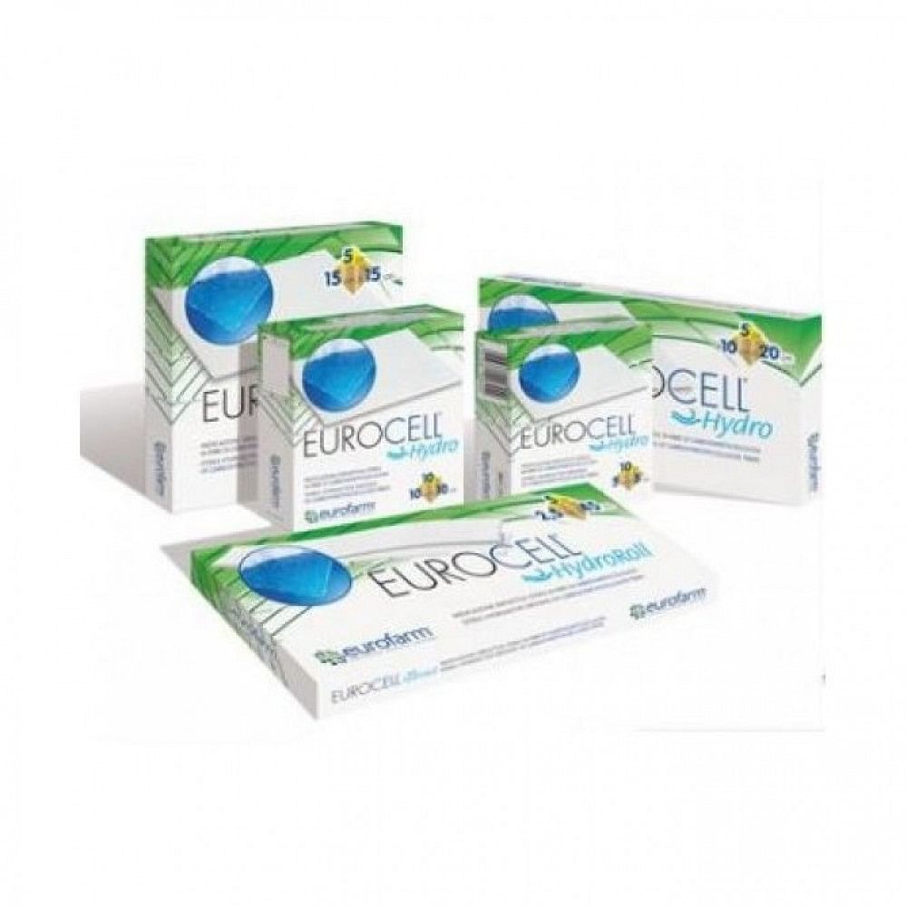 Medicazione Idroattva In Fibre Di Cmc Eurocell Hydrocm 5 X5 Cm 10 Pezzi