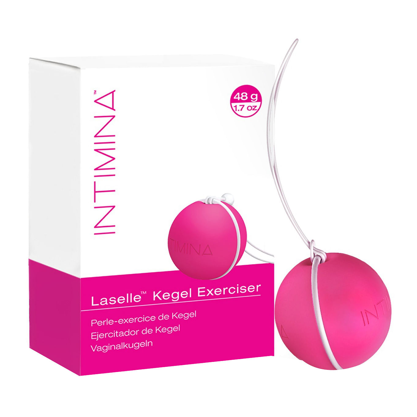 Sfera Per Esercizi Del Pavimento Pelvico Kegel Laselle 48 G 1 Pezzo