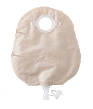 Natura+ Sacca Per Urostomia Con Flangia Tubicino Di Scarico Soft Tap Trasparente Con Telino Di Rivestimento Lato Cute Tubicini Di Raccordo Misura 57 M